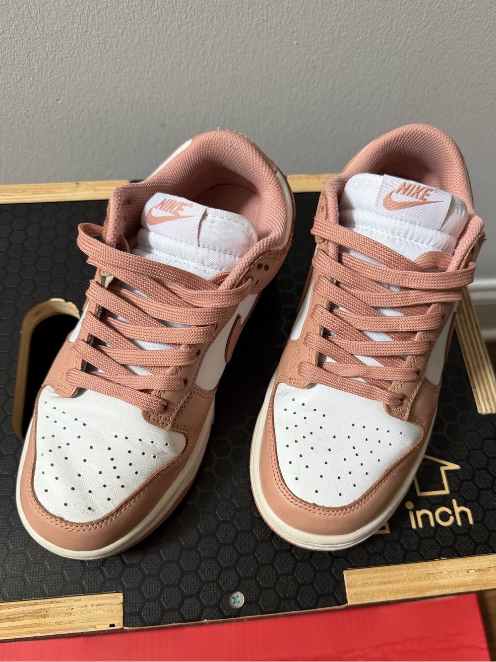 Nike Dunk Low Rose Whisper Women's Sneakers in size 7.5